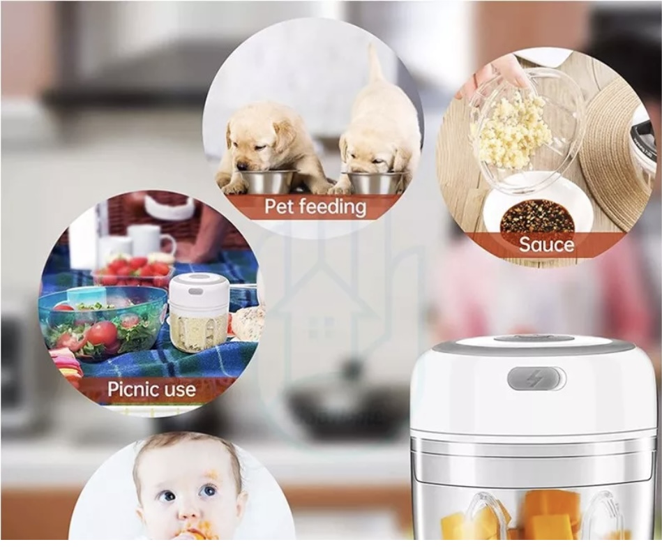 切菜绞肉机 多功能电动小型碎菜+搅拌器+蒜蓉料理机 , 你身边的料理王! 切菜绞肉机 多功能电动小型碎菜+搅拌器+蒜蓉料理机 , 你身边的料理王!