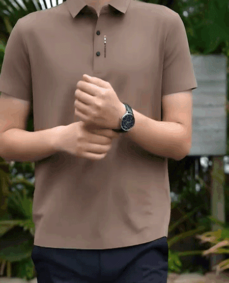 2024新款冰絲男士Polo衫