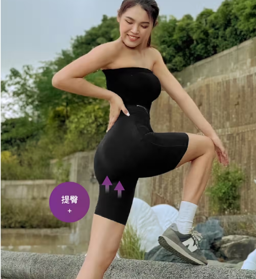 8D魔力太極懸浮褲高腰提臀塑型褲